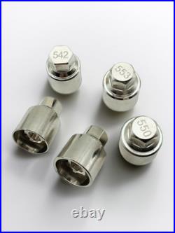 For SEAT Lock Locking Wheel Bolt Nut Key Master Security Remover Key 542-560