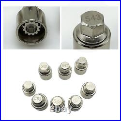 For SEAT Lock Locking Wheel Bolt Nut Key Master Security Remover Key NSA 542-560