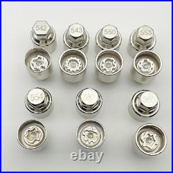For SEAT Lock Locking Wheel Bolt Nut Key Master Security Remover Key NSA 542-560