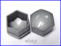 For Volvo Xc60 Xc90 S60 S80 V60 Wheel Nut Bolt Covers Locking Caps Grey Tool