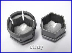 For Volvo Xc60 Xc90 S60 S80 V60 Wheel Nut Bolt Covers Locking Caps Grey Tool