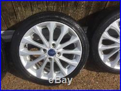Ford Fiesta 12 Spoke Alloy Wheels And Tyres Comes With Wheel Nuts Locking Key