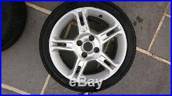 Ford Fiesta Zetec S 16 Alloy wheels. Set of 4 with Tyres, Nuts and Locking Nuts