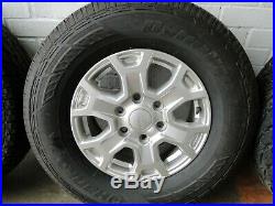 Ford Ranger X4 Alloy Wheels Alloys/Tyres With Wheel Nuts/Locking Nuts