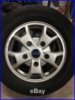 Ford Transit Custom Alloy Wheels 16 factory genuine with tyres nuts & locking