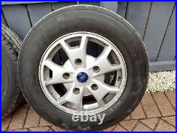 Ford Transit Custom Limited Wheels and Locking Nuts