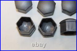 GENUINE AUDI A1 A2 A3 A4 A5 A6 Q5 17mm WHEEL NUT BOLT COVERS LOCKING CAPS x20 u