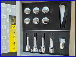GENUINE FERRARI LOCKING WHEEL NUT/STUD KIT F430, 458, California, Cali T, FF