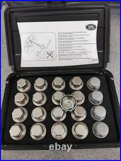 GENUINE RANGE ROVER DISCOVERY 4 & 5 16 x ALLOY WHEEL NUTS & 4 x LOCKING NUTS