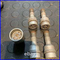 GENUINE VOLKSWAGEN VW T5 T6 T6.1 TRANSPORTER LOCKING WHEEL NUTS BOLTS 19mm VAN