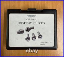 Genuine Aston Martin Locking Wheel Nut Set Silver DB11 17 23 HY53-17A147-AA