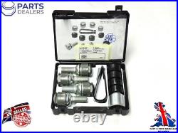 Genuine Audi A3 A4 A5 A6 A7 A8 Locking Wheel Nut Cover Bolt Key Set 4k0071455