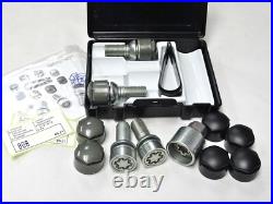 Genuine Audi A3 A4 A5 A6 A7 A8 Locking Wheel Nut Cover Bolt Key Set 4k0071455