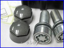 Genuine Audi A3 A4 A5 A6 A7 A8 Locking Wheel Nut Cover Bolt Key Set 4k0071455