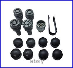 Genuine Audi Q3 Q5 Q7 Q8 E-tron Locking Wheel Nut Cover Bolt Key Set 83a071455