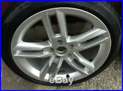 Genuine Audi Tt 18 Inch Alloy Wheels With Tyres Nuts /locking Nuts