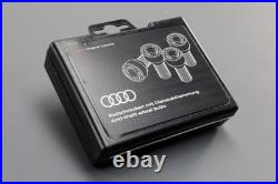 Genuine Audi anti-theft alloy wheel locking nut bolt kit set 82A071455 Genuine Audi anti-theft alloy wheel locking nut bolt kit set 82A071455