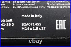 Genuine Audi anti-theft alloy wheel locking nut bolt kit set 82A071455 Genuine Audi anti-theft alloy wheel locking nut bolt kit set 82A071455