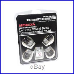 Genuine For Honda Alloy Wheel Black Locking Lug Nuts CIVIC Type R Fk2 Fk8
