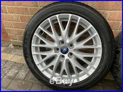 Genuine Ford 17 Alloy Wheels With Tyres (+ Locking Nuts) 5x108