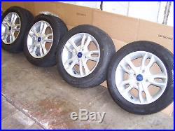 Genuine Ford Fiesta 15 Alloy Wheels X4, Complete With Lock Nuts, & Bolts