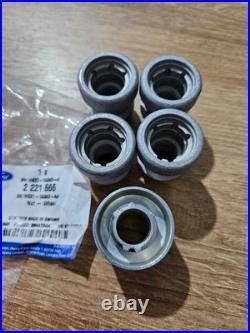 Genuine Ford Transit Mk8 Mk9 Custom Alloy Wheel Locking Wheel Nuts & Key 2221666