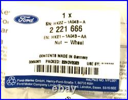 Genuine Ford Transit/Tourneo Custom Locking Wheel Nuts Kit 2221666