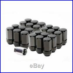 Genuine GM Wheel Lug Nut & Lock Kit Black 84332438