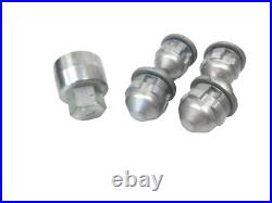 Genuine Jaguar XF 2016+/ XE Range 2015+ Dome Type Locking Wheel Nut Kit T2H36567