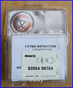 Genuine Jaguar Xe Xf F-type Xj Locking Wheel Nut Set Black C2d42935