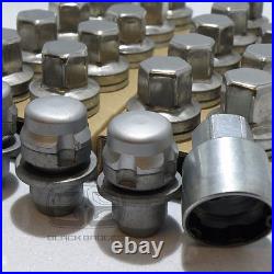 Genuine Land Range Rover Vogue L322 L405 Alloy Wheel Nuts Lock Bolts Lockers Set