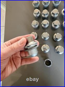 Genuine Land Rover Defender L663 Locking Wheel Nut Set 2026 LR161228