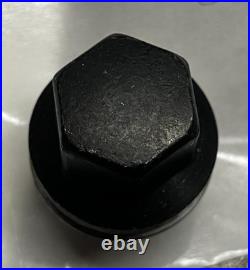 Genuine Land Rover Defender L663 Octa Satin Black Lock Locking Wheel Nuts Set