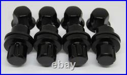 Genuine Land Rover Discovery Range Rover Sport Locking Wheel Nut Black Bolt Set