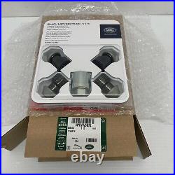 Genuine Landrover & Range Rover Locking Wheel Nut Set In Gloss Black Vplvw0072