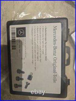Genuine Mercedes A B C E Slk Class Wheel Nut Bolt Locking Key Set A0019901607
