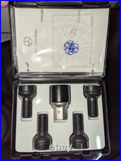 Genuine Mercedes A B C E Slk Class Wheel Nut Bolt Locking Key Set A0019901607