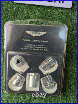Genuine Original Aston Martin Alloy Wheels Nut Locking Set Of 4 Security System