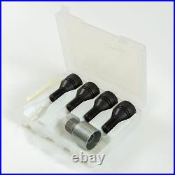 Genuine Renault Locking Wheel Nuts & Key Set 5 Pcs Black Megane MK4 8201714765