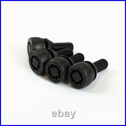Genuine Renault Locking Wheel Nuts & Key Set 5 Pcs Black Megane MK4 8201714765