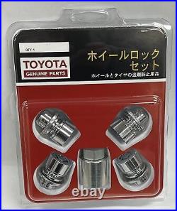 Genuine Toyota Wheel Lock Nut Set PRIUS CROWN ALPHARD VELLFIRE 08456-00260
