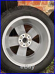 Genuine VW T6 Devonport alloys wheels with tyres and locking wheel nuts
