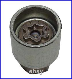 Genuine Vw Transporter T5 T5.1 Touareg Locking Wheel Nut Bolt Key Set''a'