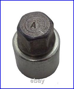 Genuine Vw Transporter T5 T5.1 Touareg Locking Wheel Nut Bolt Key Set''a'