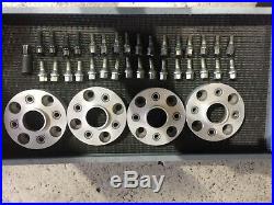 H&R Adaptors 4x108 to fit 4x100 Eheels SET OF 4 Complete with Locking Wheel Nut
