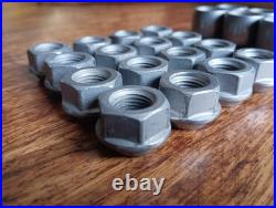 Hub centre nuts &lock nuts steel wheels LR New Defender L663 Genuine LR13061 Hub centre nuts &lock nuts steel wheels LR New Defender L663 Genuine LR13061