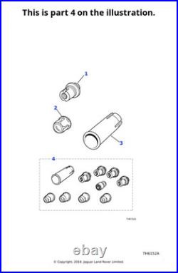 Jaguar Genuine Locking Wheel Nut Car Replacement Part Fits XK8 JLM21770