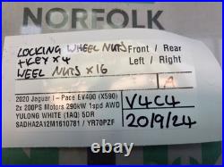 Jaguar I Pace X590 Locking Wheel Nuts+ Key+ Wheel nuts Set