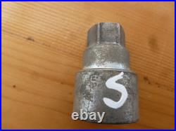 Jaguar Locking Wheel Nut Key Xf, Xj (x351), X Type, S Type. Code S Long Style