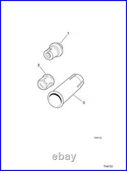 Jaguar Locking Wheel Nut XK8 4.0 4.0 XKR 4.2 R 4.2 Genuine